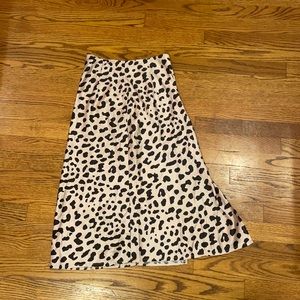 Princess Polly Leopard skirt US size 2